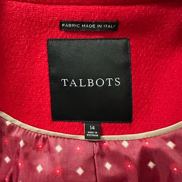 Wool Red Jacket - Picture 13 of 13